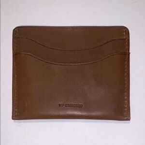 WP Standard Brown Leather Card Holder